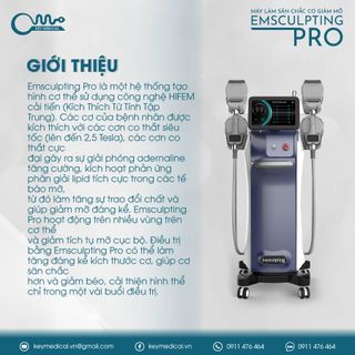 Máy làm săn chắc cơ giảm mỡ 4 tay cầm (EMS-IV)