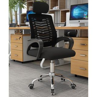 Ghế Xoay Văn Phòng Chân Xoay ADTD03 Tựa Cổ