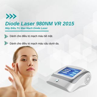 Máy Điều Trị Mao Mạch Diode Laser 980NM VR 2015