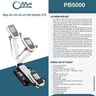 Máy đo chỉ số cơ thể Inbody 270