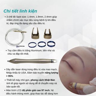 Máy Điều Trị Mao Mạch Diode Laser 980NM VR 2015