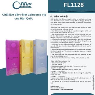 Chất làm đầy Filler Celosome Vip của Hàn Quốc