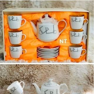 Bộ ấm tách trà HÀN QUỐC sứ cao cấp