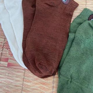 Combo 10 đôi tất gấu brow sợi coton,nhiều màu, chống hôi chân, thoải mái, thời trang - Bao 10 đôi tất giá sỉ