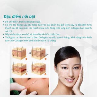 Chỉ Làm đầy và trẻ hoá da PDO Mono: 29*40mm
