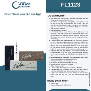 Filler Philos cao cấp của Nga