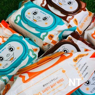 Khăn Ướt không mùi Gấu Baby Wipes 250gr