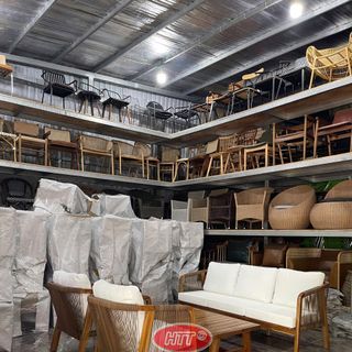 Sofa gổ Teak cao cấp dành cho nhà hàng khách sạn