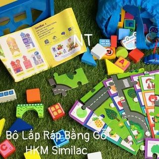 Bộ Lắp Ráp Xếp Hình Gỗ Similac