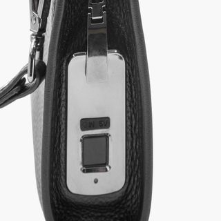 Ví cầm tay nam da bò thật có khóa vân tay V313
