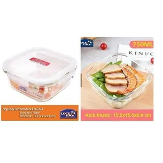 HỘP THỦY TINH LOCK&LOCK 750ml