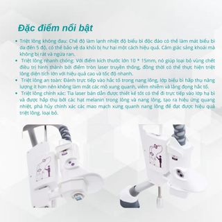 Máy triệt lông Diode Laser Horizontal 808nm