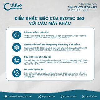 Máy giảm béo 360 cryolipolysis (CRYOTEC 360)