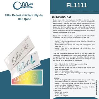 FiIIer Bellast chất làm đầy da Hàn Quốc