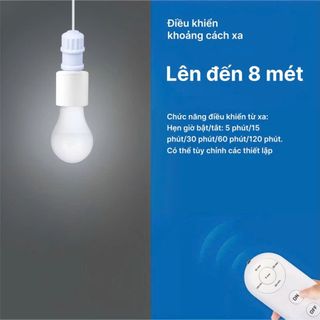 ĐUI ĐÈN E27 ĐIỀU KHIỂN TỪ XA CÓ HẸN GIỜ