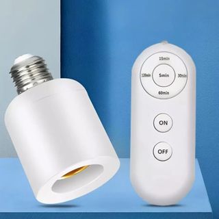 ĐUI ĐÈN E27 ĐIỀU KHIỂN TỪ XA CÓ HẸN GIỜ