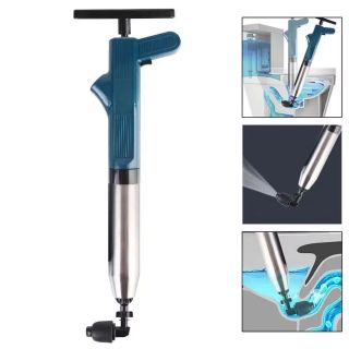 Dụng cụ Thông Tắc Bồn Cầu,Dụng Cụ Thông Bồn Rửa Mặt, Bồn Tắm, Cây Thông Bồn Cầu Nén KHÍ(tay ngang)