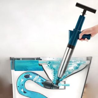 Dụng cụ Thông Tắc Bồn Cầu,Dụng Cụ Thông Bồn Rửa Mặt, Bồn Tắm, Cây Thông Bồn Cầu Nén KHÍ(tay ngang)