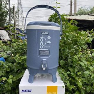 Bình đá giữ nhiệt ICooL Duy Tân màu nhũ siêu đẹp, kích cở siêu to 14 lít
