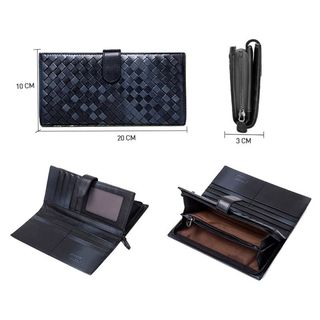 Ví cầm tay nam da bò thật C1126