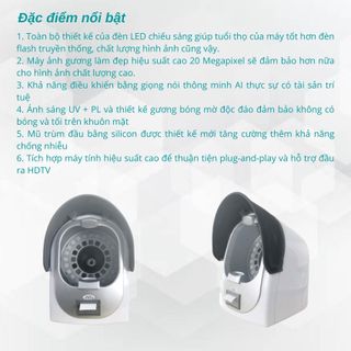 Máy phân tích da TC-20PLUS kết hợp 6 loại quang phổ phân tích