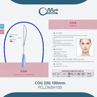 Chỉ nâng cơ COG 23G 100mm