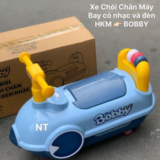 XE CHÒI CHÂN MÁY BAY - CÓ NHẠC VÀ ĐÈN