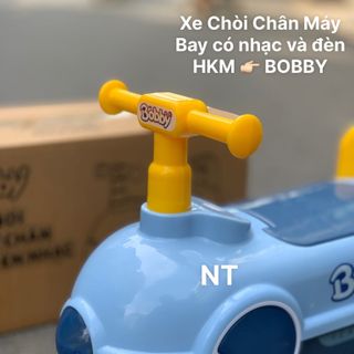 XE CHÒI CHÂN MÁY BAY - CÓ NHẠC VÀ ĐÈN