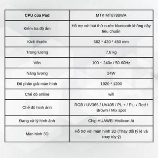 Máy phân tích da D8 công nghệ phân tích 3D