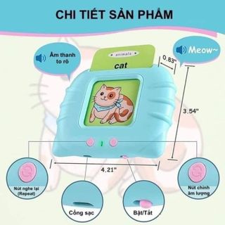 Máy đọc thẻ tiếng anh flashcard