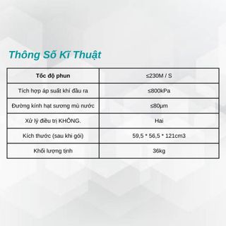 Máy chăm sóc da điều trị mụn M206 công nghệ Oxy Jet Peeling