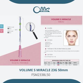 Chỉ nâng cơ VOLUME S MIRACLE 23G 50mm