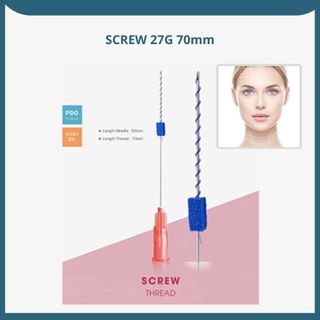 Chỉ nâng cơ SCREW 27G 70mm