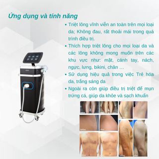 Máy triệt lông Diode Laser FG - 2000D
