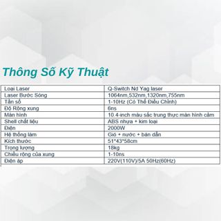 Máy xoá xăm điều trị sắc tố Picotech mini TB762
