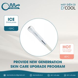 Máy điện di Dcool - Chăm sóc da chuyên sâu