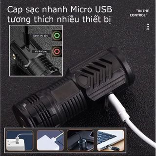 ĐÈN PIN SIÊU SÁNG MINI 5 CHẾ ĐỘ HP- 01