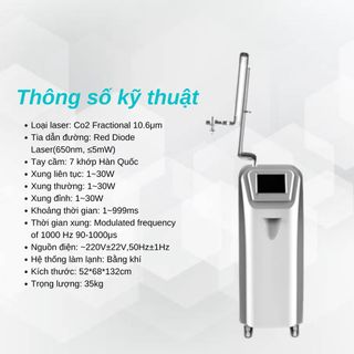Máy Laser Co2 Fractional Sanhe