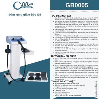 Đàm rung giảm béo G5