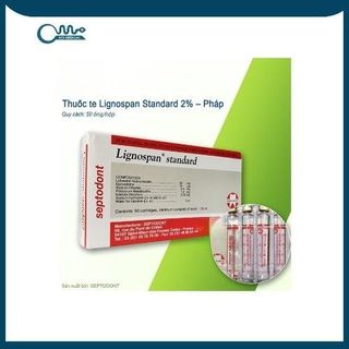 Thuốc tê Pháp đỏ Septodont