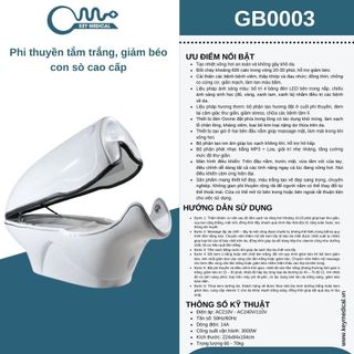 Phi thuyền tắm trắng con sò cao cấp