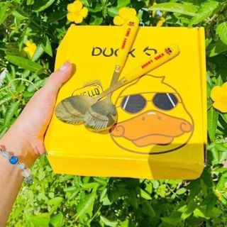 Sét 6 muỗng ăn hình vịt vàng