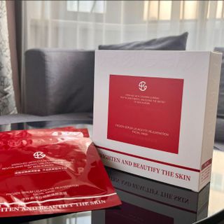 Mặt nạ dưỡng ẩm đông lạnh SAMKUS leukocyte rejuvenating, làm sáng, săn chắc, chống nhăn, mặt nạ dưỡng ẩm cho da khô. Hộp 10mieng ( Hàng Giá Tận Xưởng )