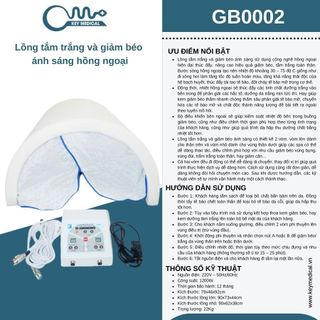 Lồng tắm trắng ánh sáng hồng ngoại