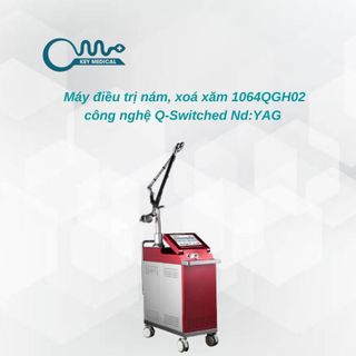 Máy điều trị nám, xoá xăm 1064QGH02 công nghệ Q-Switched Nd:YAG
