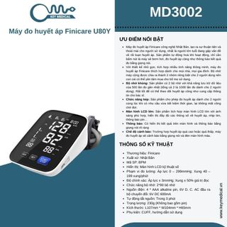 Máy đo huyết áp Finicare U80Y