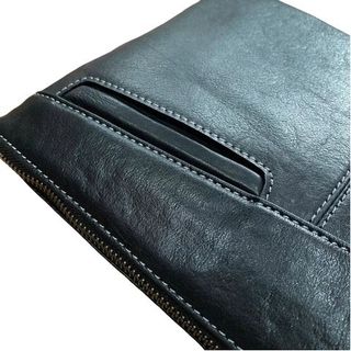 Ví cầm tay nam da bò thật 31121-1