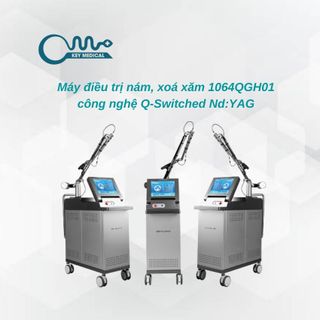 Máy điều trị nám, xoá xăm 1064QGH01 công nghệ Q-Switched Nd:YAG