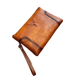 Ví cầm tay nam da bò thật 31155