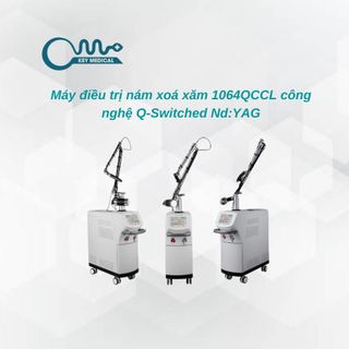 Máy điều trị nám xoá xăm 1064QCCL công nghệ Q-Switched Nd:YAG